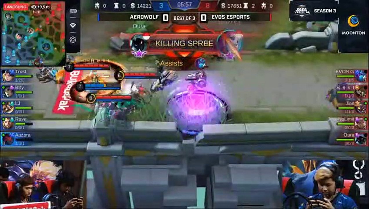 AEROWOLF VS EVOS - MATCH 1