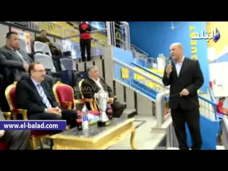 صدى البلد | محافظ بني سويف يحضر نهائي دوري مراكز الشباب