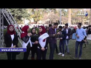 صدى البلد | موسيقى تربية نوعية بـ"عين شمس" تجذب طلاب الجامعة