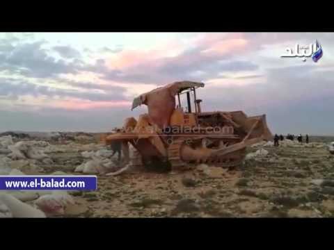 صدى البلد |ضبط 60 طن من الأعلاف منتهية الصلاحية بمطروح