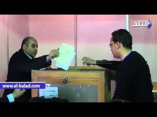 صدى البلد | استمرار سير العملية الانتخباية بنقابة مهندسي الجيزة