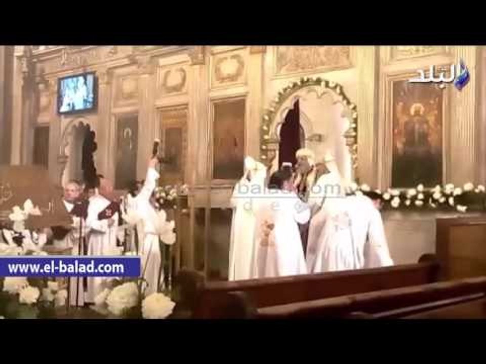 صدى البلد | البابا تواضروس يترأس قداس "صوم يونان" بالكاتدرائية المرقسية بالإسكندرية