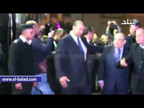 صدى البلد | الفقي يصل عزاء هيكل