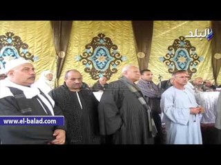 صدى البلد |  الاجهزة الأمنية والسياسية بالفيوم تنهى خصومة قرية الدالى