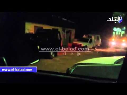 صدى البلد |قوات أمن القليوبية يبدأون اقتحام وكر قتلة معاون مباحث الخانكة