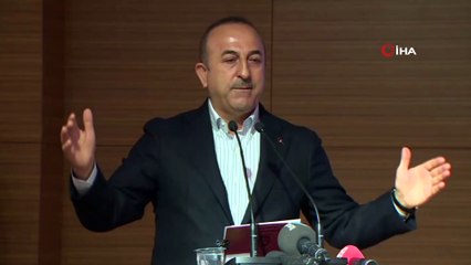 Bakan Çavuşoğlu: 'Bizim adaylarımızı PKK belirlemiyor ama diğer ittifakın adaylarını PKK belirliyor'