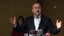 Bakan Çavuşoğlu: 'Başka ittifaklarla aramızdaki fark bizim belediye meclis üyelerimizi ve bazı adaylarımızı PKK, HDP belirlemedi' - ANTALYA
