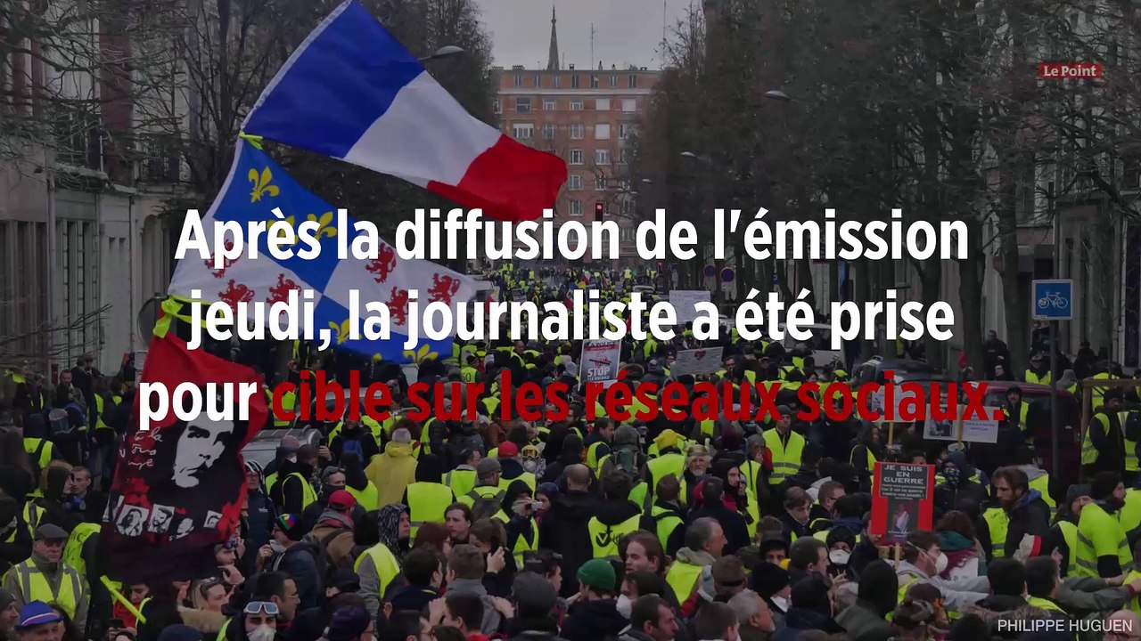 Une journaliste de France 24 protégée par 10 cars de CRS après ses propos virulents à l'antenne contre les "gilets jaunes"