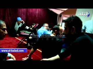 صدى البلد | وصول جثمان "عزت شعبان" لمسجد آل رشدان  للصلاة عليه بحضور قلاش