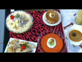 اكله من بلدى | عيش السرايا - كنافة - شوربة جريش - مناقيش الصاج | مع الشيف محمود عطيه 1-7-2014