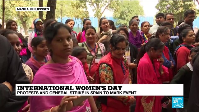 International women's day: millions gather for global celebrations, protests