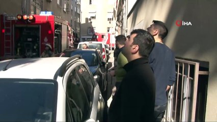 Kadıköy’de yangın paniği