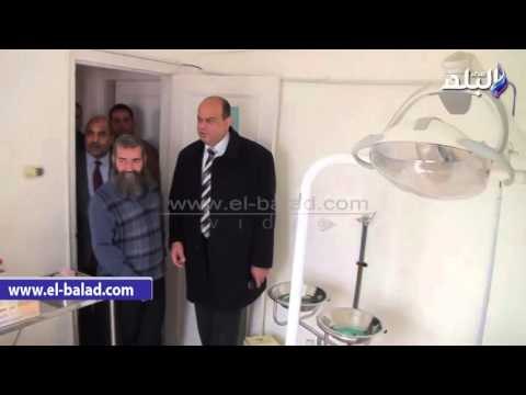 صدى البلد | محافظ مطروح يتفقد أعمال التطوير بمستشفى السلوم المركزى