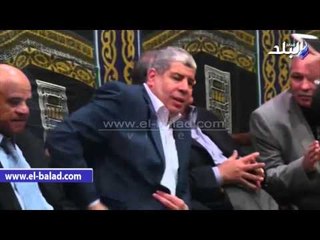 صدى البلد | وصول "الخطيب" و"شوبير" و"الليثي" لعزاء الكابتن حسن مختار