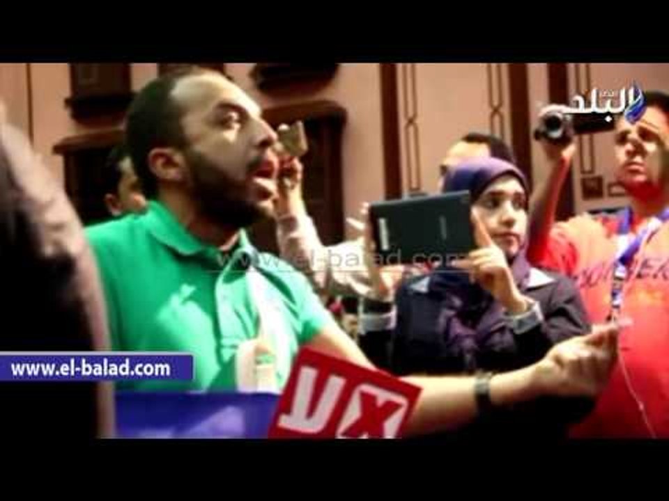 صدى البلد | اشتباكات بالأيدي بين مهندسي وزارة الري بعمومية المهندسين