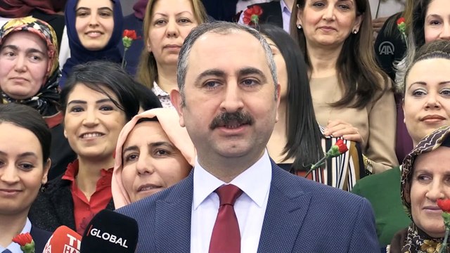 Adalet Bakanı Gül: 'Kadın, arkasında hukuk ve adalet olduğu için güçlüdür' - ANKARA