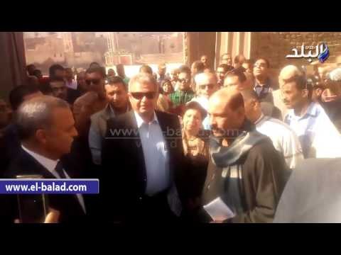 صدى البلد | وزير الشباب خلال زيارته لـ قنا : تطوير استاد نجع حمادي خلال عام