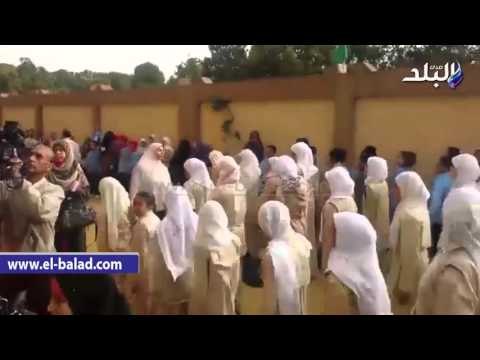 صدى البلد | محافظ الفيوم ووزير التربية والتعليم يفتتحان مدرستين جديدتين بإبشواي وطامية