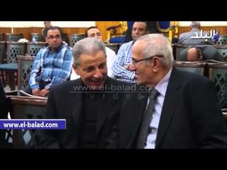 صدى البلد |  السفير السعودي في عزاء زوج رجاء الجداوي حسن مختار