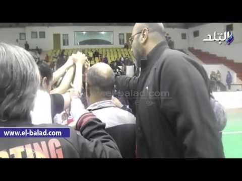 صدى البلد | تسليم كأس مصر للسلة للاعبات سبورتنج