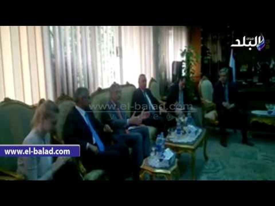 صدى البلد | السفير الألمانى بقنا:  1.7 مليار يو...