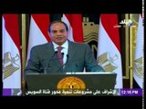 الرئيس السيسي يوجه رسالة تهديد قوية لكل من يحاول تخريب مصر