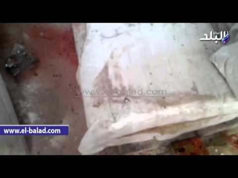 صدى البلد | ضبط نصف طن مواد غذائية غير صالحة للاستهلاك بمطروح