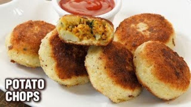Potato Chop Recipe - Mutton Potato Chop - Aloo Chop - Easy Starter/Snack Recipe - Varun