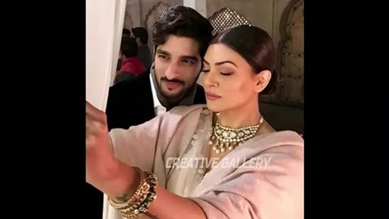 Sushmita Sen and her Boyfriend Rohman Shawl Photos