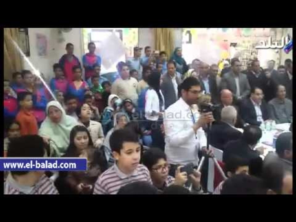 صدى البلد |  وزير الثقافة ومحافظ الفيوم يشهدان احتفالية سواقينا بمكتبة الطفل