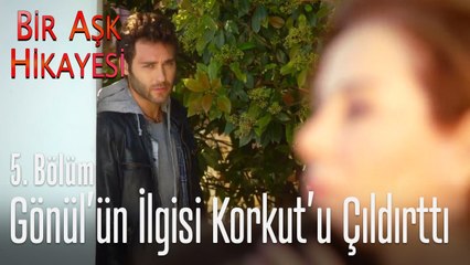 Gönül'ün ilgisi Korkut'u çıldırttı! - Bir Aşk Hikayesi 5. Bölüm
