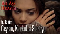 Ceylan, Korkut'a sarılıyor - Bir Aşk Hikayesi 5. Bölüm