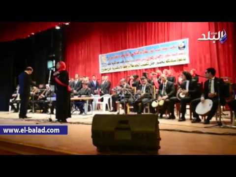 صدى البلد | أبو زيد يشارك فى احتفالية تنصيب اول اتحاد طلاب لكليات مطروح