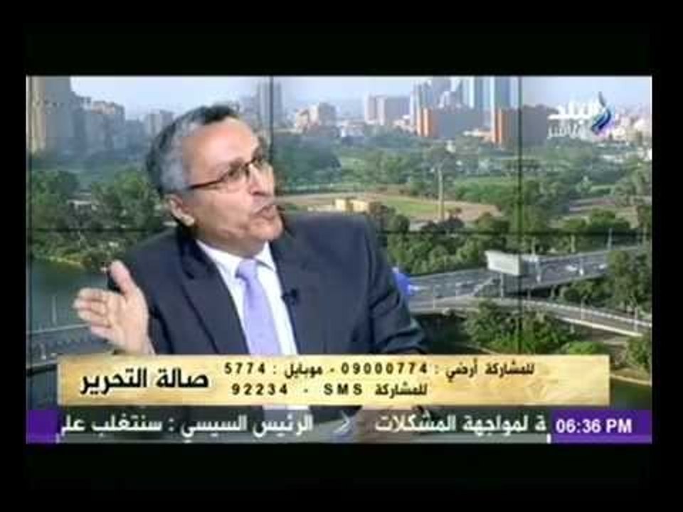مستشار وزارة الكهرباء يهاجم الدكتور زويل " ياريت كل واحد يتكلم فى تخصصه " وانا معايا جائزة نوبل كمان
