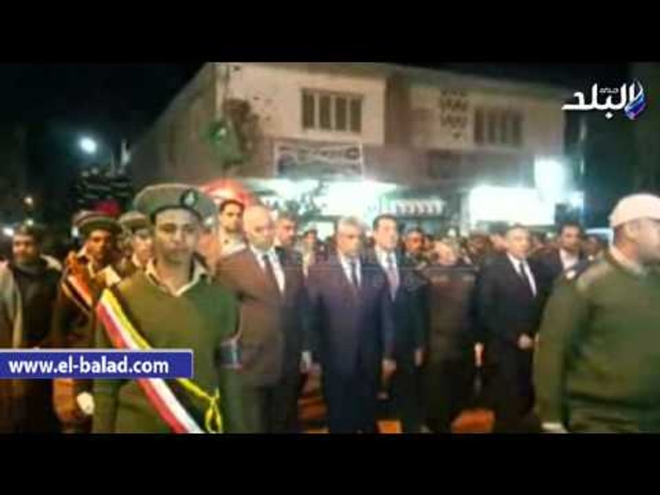 صدى البلد | تشييع جثمان أحد شهداء " كمين الصفا " بمسقط أسه أسيوط