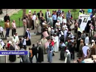 صدى البلد |  مسيرة "الطرق الرفاعية" تصل مسجد الرفاعي للاحتفال بالليلة الختامية