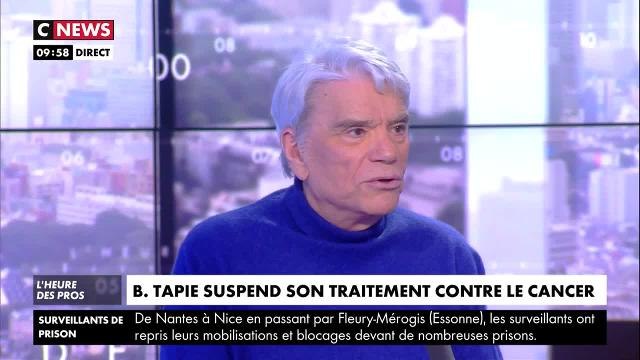 Un chroniqueur s'interroge sur la mort de Bernard Tapie... devant Bernard Tapie
