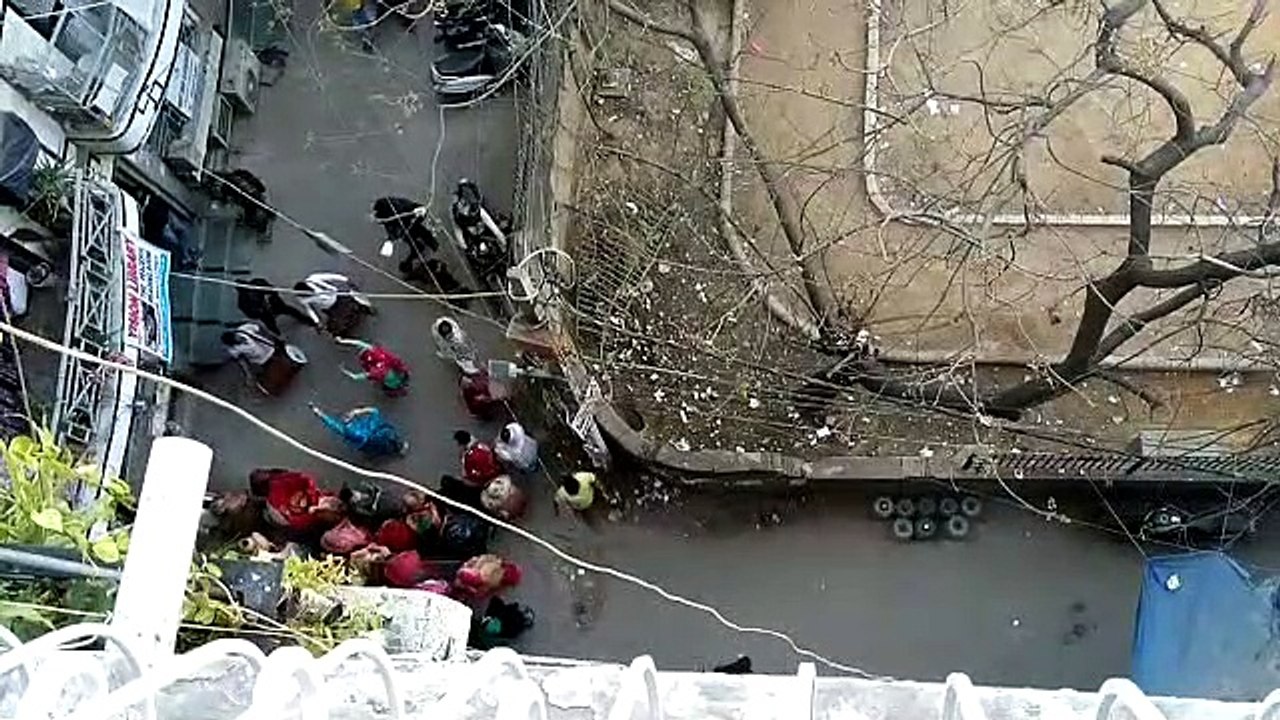 My gf dancing - Over head video so a different perspective