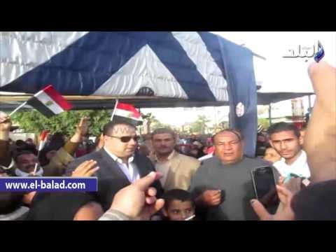 صدى البلد | آمهات عروسات الفيوم يدعون للمحافظ