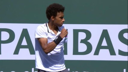 Indian Wells - Auger-Aliassime continue d'impressionner
