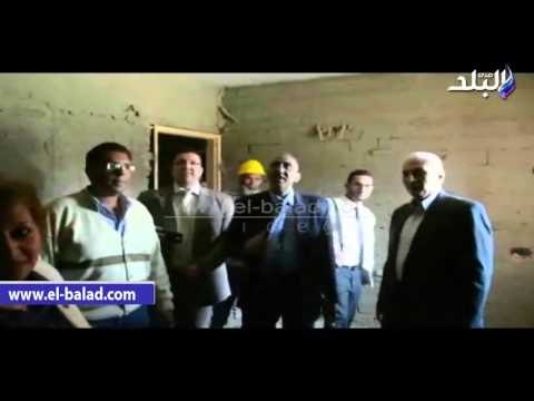 صدى البلد | لجنة تطوير العشوائيات تتابع مراحل تطوير عشش محفوظ بالمنيا
