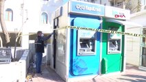 Antalya Atm'nin Kapısını Kırıp Madeni Paraları Çaldılar