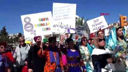 Muğla Datça'da Kadınlar 8 Mart'ı Kutladı