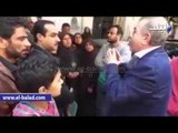صدى البلد | أهالى منوف يتظاهرون أمام الوزراء للمطالبة بشقق الإسكان الاجتماعى