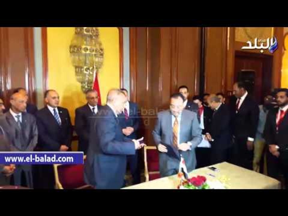 صدى البلد | اتفاقية لتنفيذ مشروع مخر سيل وادي ا...