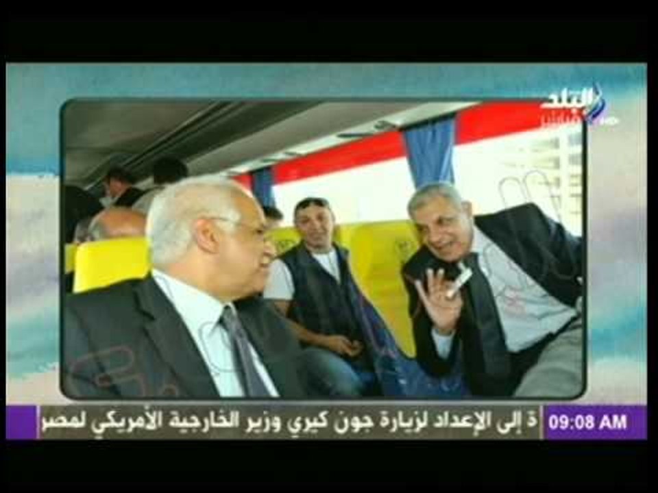 صباح البلد | رئيس الوزارء ابراهيم محلب يفتتح خط...
