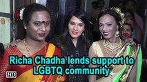 Richa Chadha lends support to LGBTQ community
