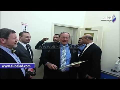 صدى البلد | وفد الهيئة الألمانية للتبادل العلمى يتفقد زراعة مشتهر