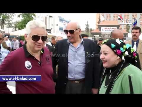 صدى البلد | رئيس الزمالك يدلى بصوته فى عمومية النادى