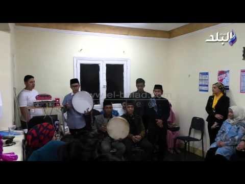 صدى البلد | صبايا مصرية تكرم امهات متحدي الاعاقة علي أنغام الغناء الأندونسي